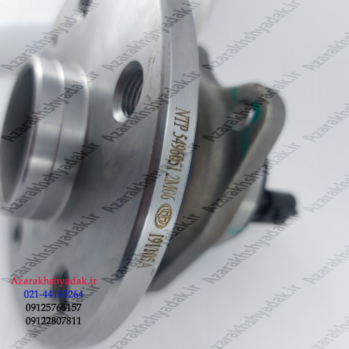 توپی و بلبرینگ چرخ عقب برلیانس h200 - قطعه اصلی آذرخش یدک